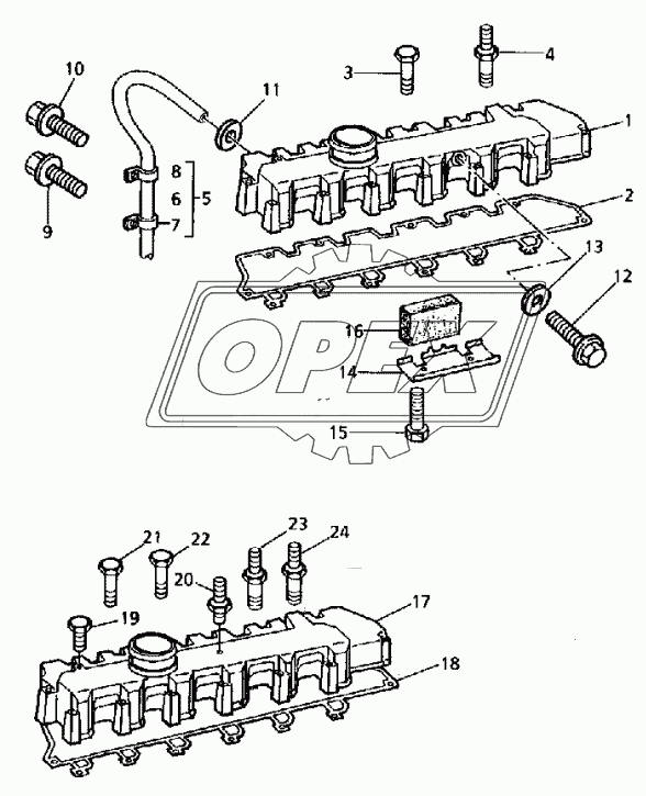 LUBRICATING OIL FILLER AND BREATHER 2