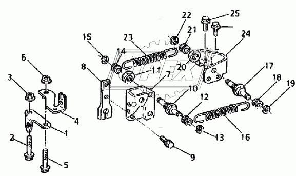 THROTTLE AND STOP CONTROLS 1