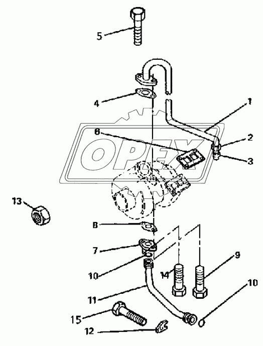 TURBOCHARGER, MANIFOLDS AND AIR CHARGE COOLER 4