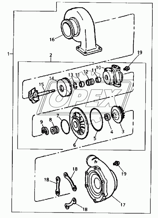 TURBOCHARGER, MANIFOLDS AND AIR CHARGE COOLER 5