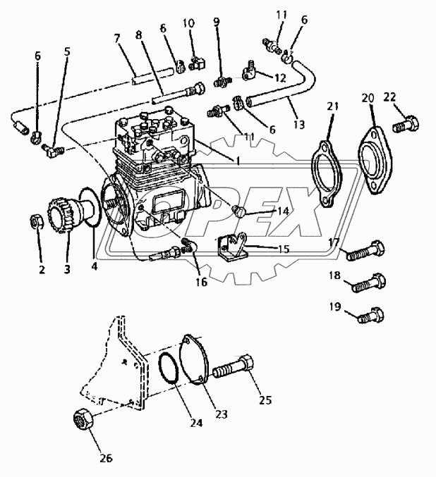 GEAR DRIVE AUXILIARY DRIVE OPTIONS