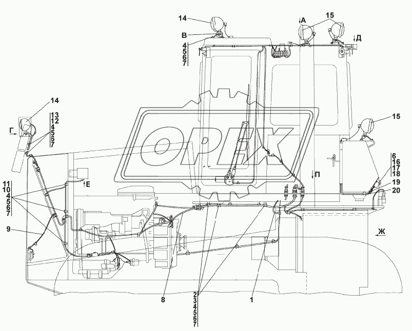 1106-10-1-21СП/-22СП Электрооборудование 1