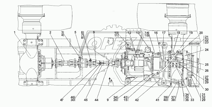 2701-16-1-01СП Установка трансмиссии 1