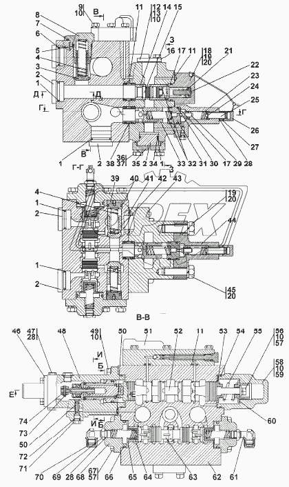 2701-26-40СП Распределитель 1