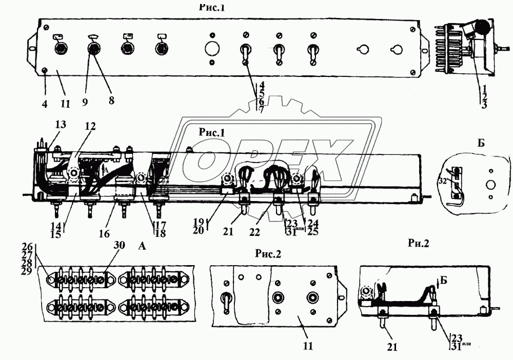 3501-10-169-01СП Блок выключателей