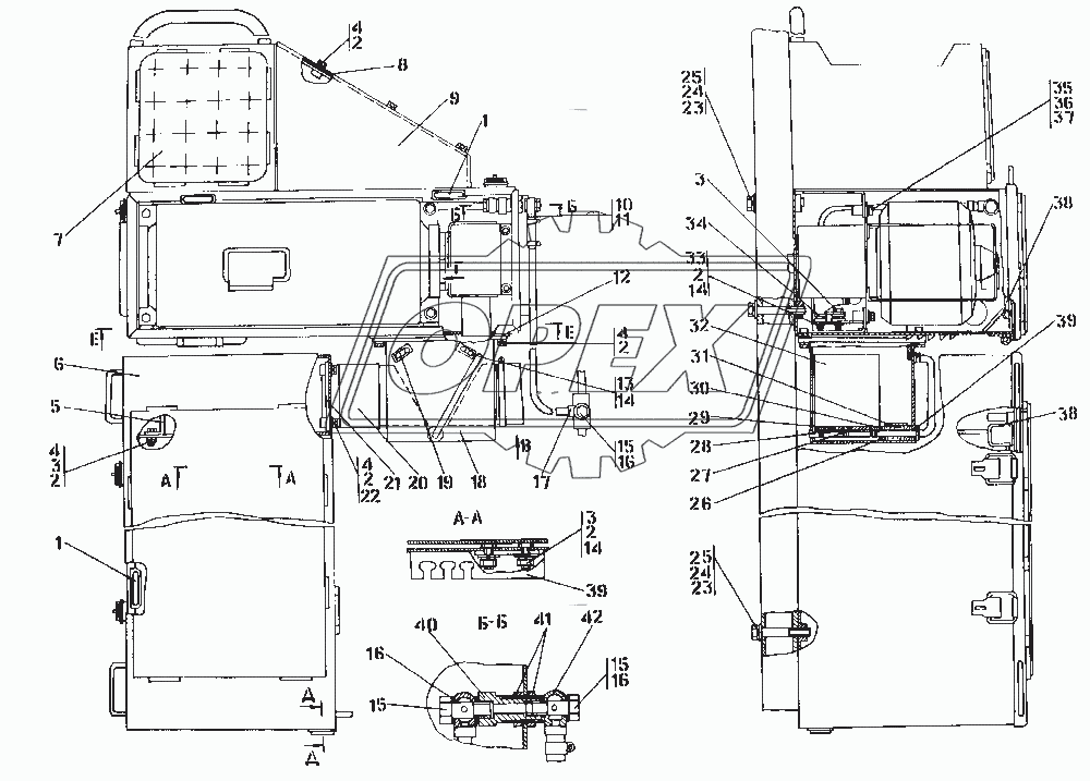 2001-53-2СП Система отопления кабины 1