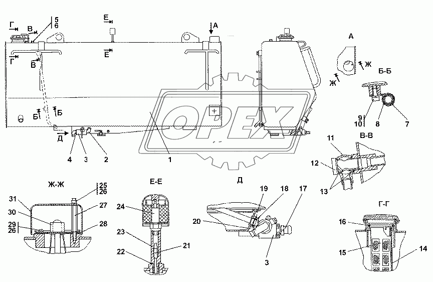 2001-25-10СП Бак топливный