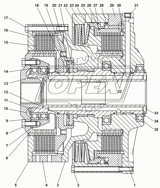 2001-18-10-01СП Фрикцион бортовой