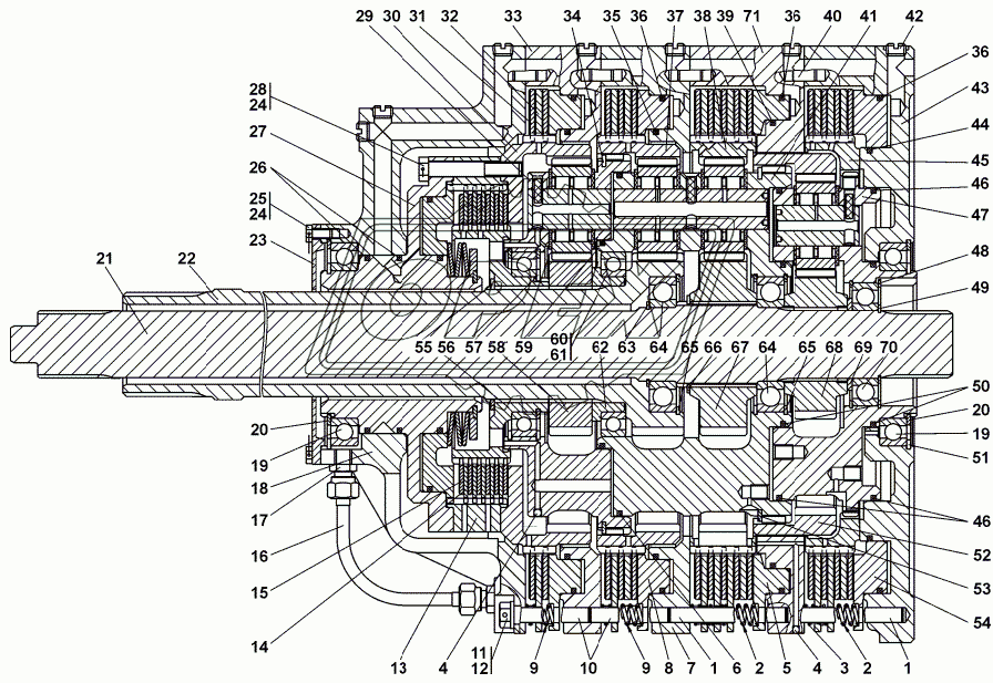 2001-12-10СП Коробка передач планетарная