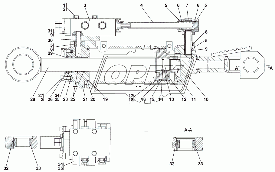 011501-93-502СП Гидрораскос d.160