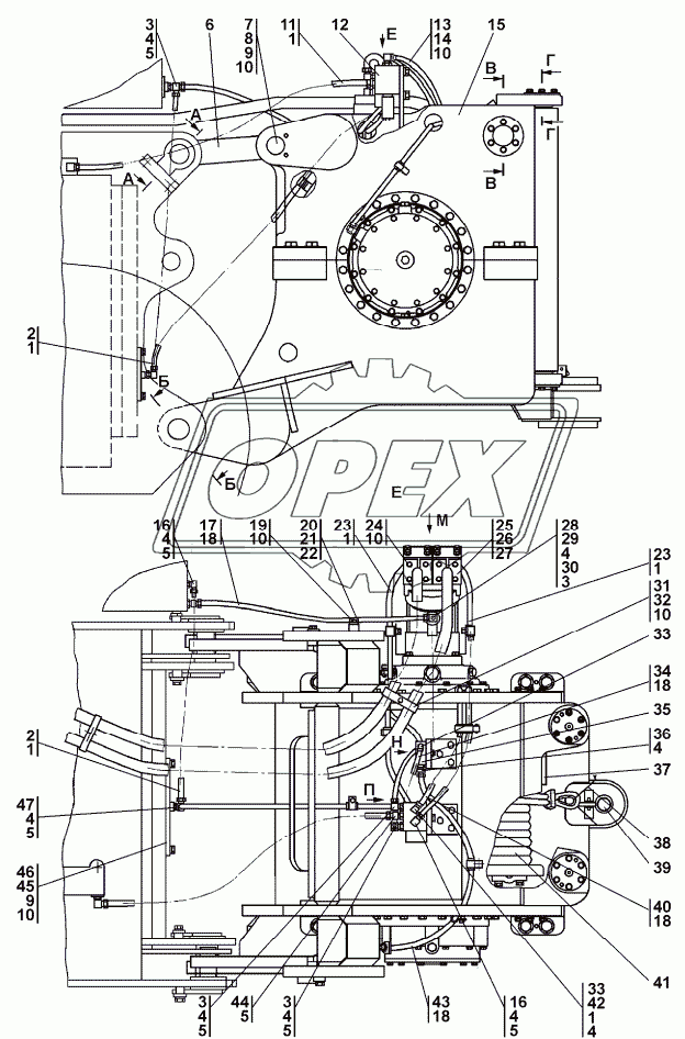 1501-96-1СП Агрегат тяговый 1