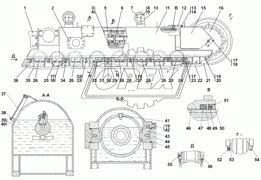 1512-21-2СП/-3СП Тележка