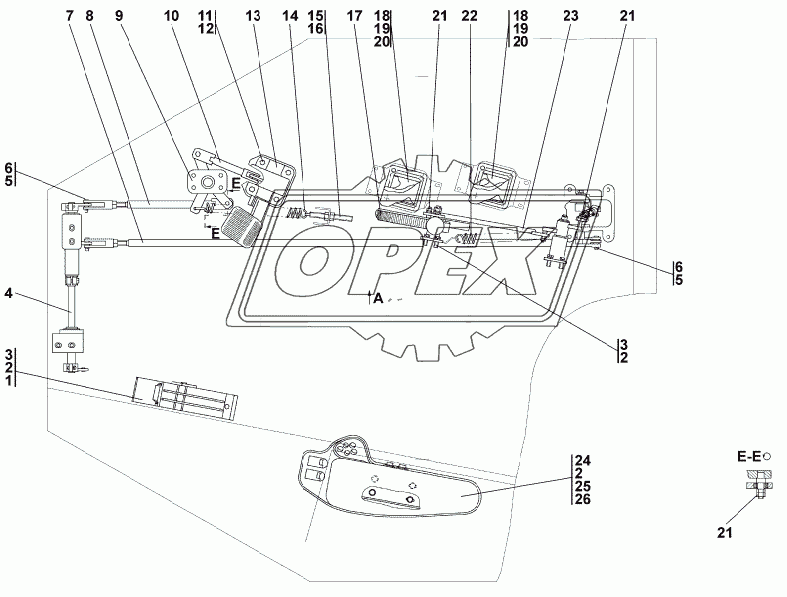 1502-13-50СП Привод управления 1