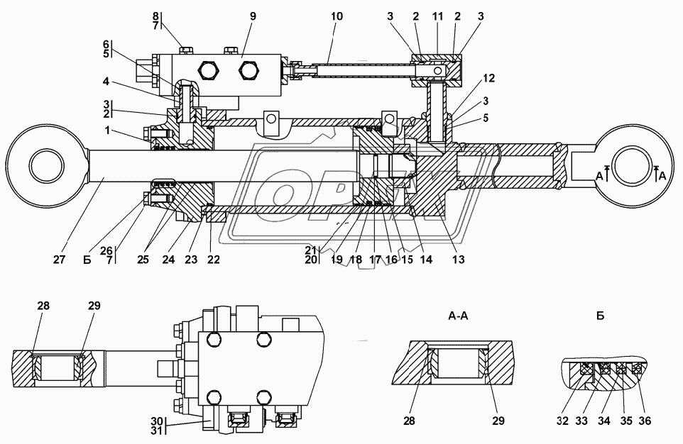 Гидрораскос диаметр 160