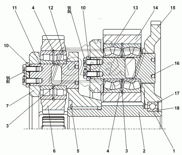 1501-96-103СП Механизм планетарный