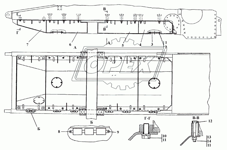 311502-64-1СП Установка кожухов