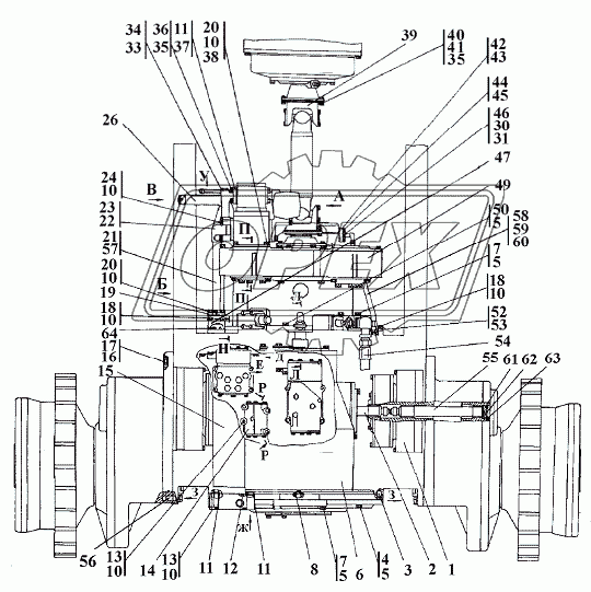 312001-16-1-03СП Установка трансмиссии 1