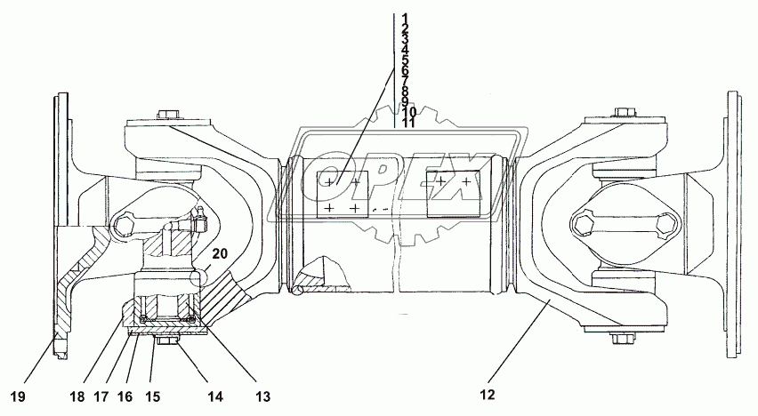 2001-49-1-04 Вал карданный