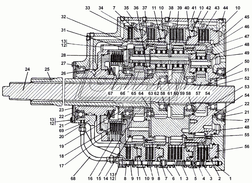 2001-12-10СП Коробка передач планетарная