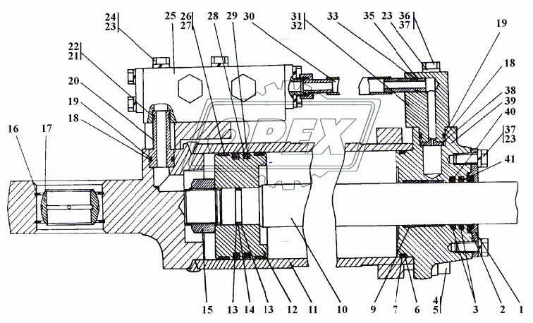 312002-26-80СП Гидроцилиндр d.160