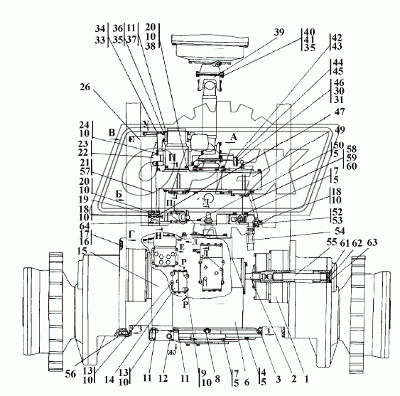 312001-16-1-03СП Установка трансмиссии 1