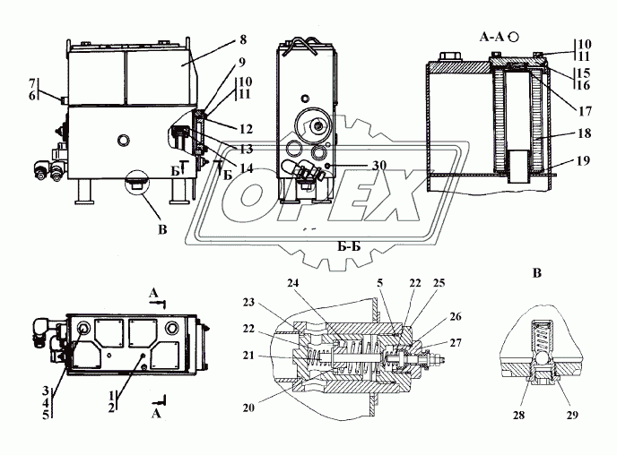 312001-26-30СП Бак гидросистемы