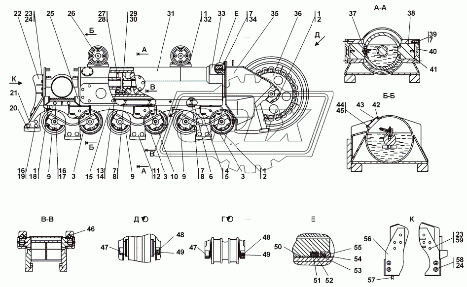 4001-21-12СП-/13СП Тележка