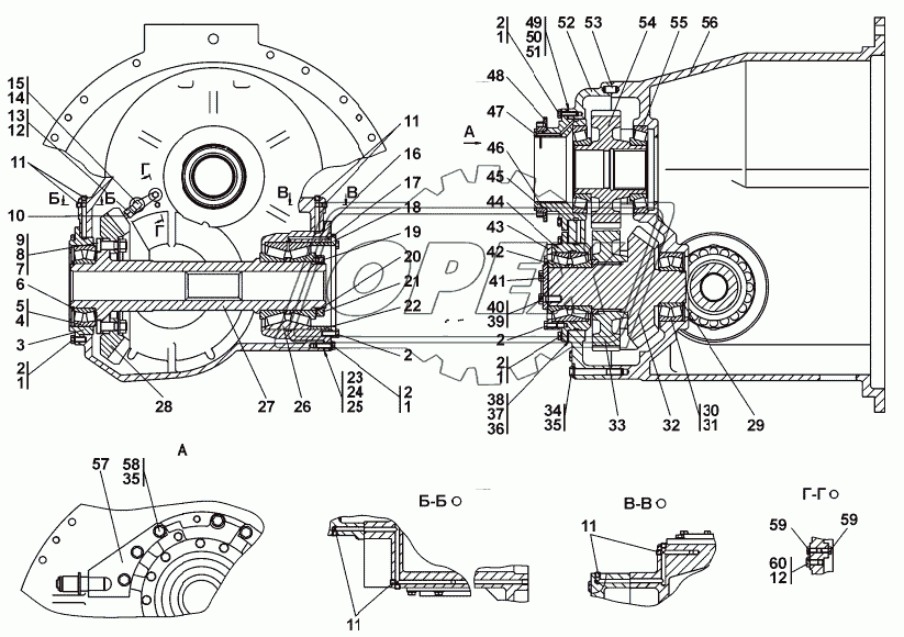 4001-12-12CП Передача главная