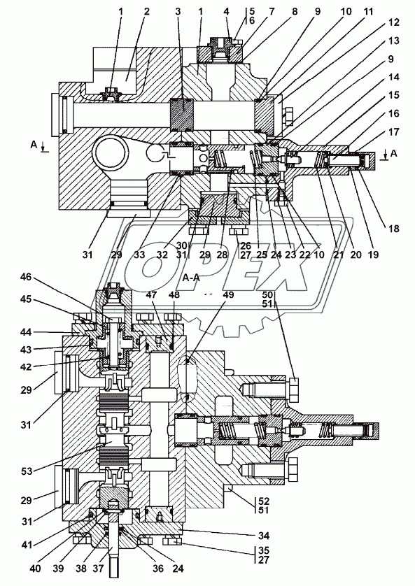 312501-26-40СП Распределитель