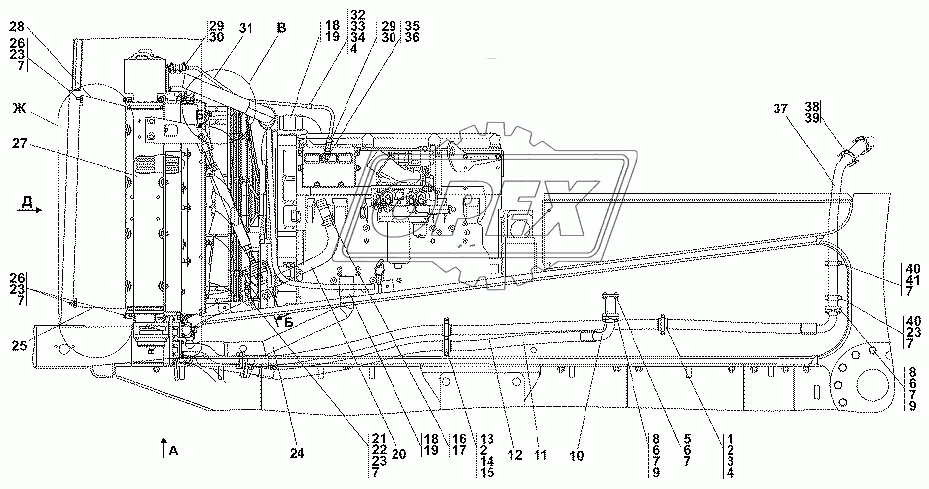 313516-60-2СП Система охлаждения 1