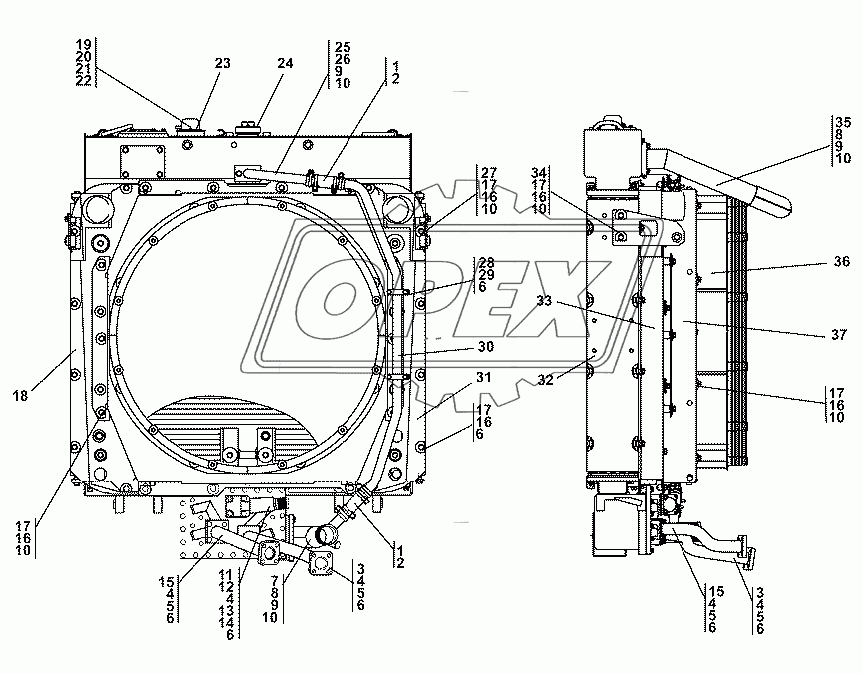 2506-60-146-01СП Установка радиаторная