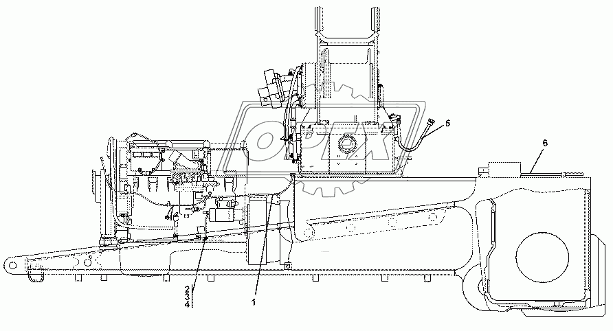 313516-10-13СП Установка электрооборудования на раме