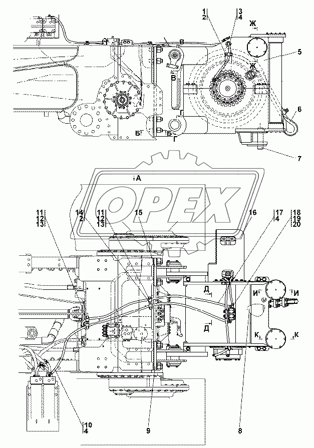 313512-96-1СП Установка агрегата тягового 1