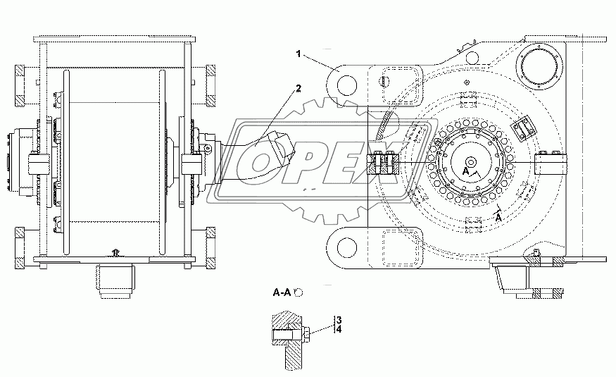 313512-96-10СП Агрегат тяговый