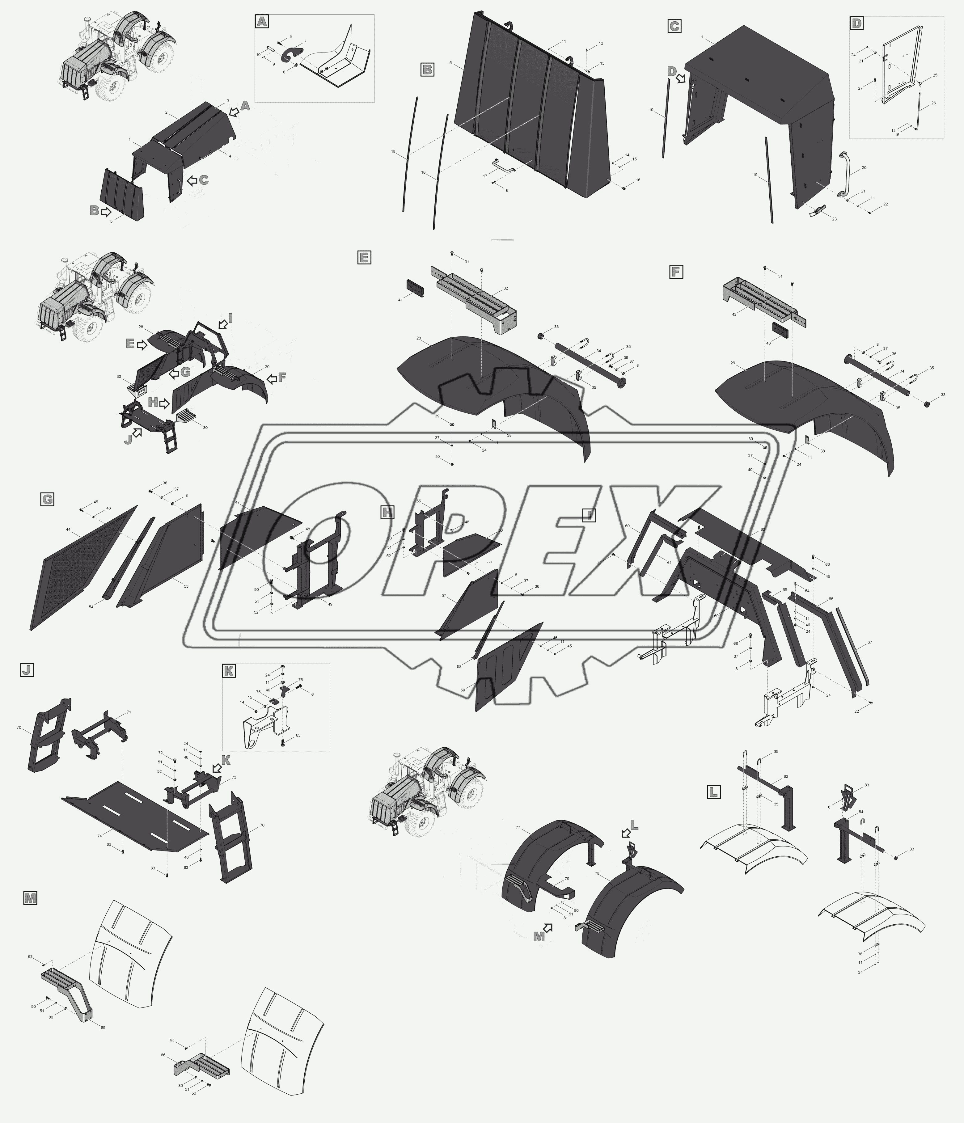 744Р1-8400000-2 Облицовка