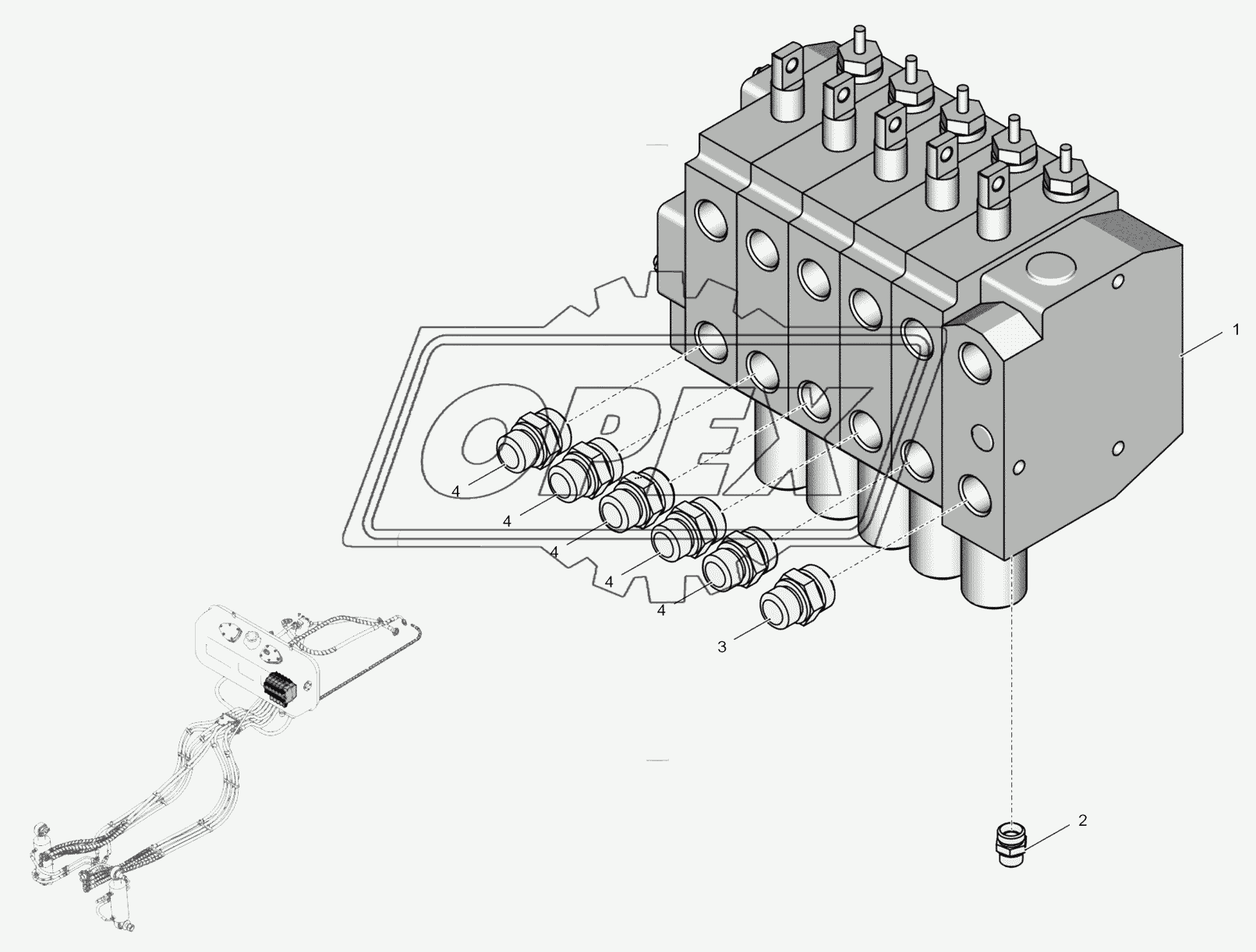 744Р3-4600010-1 Гидрораспределитель