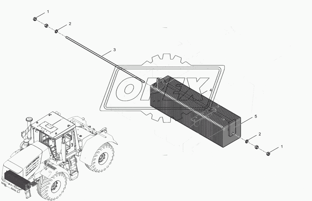 744Р3-4705000-02 Груз балластный