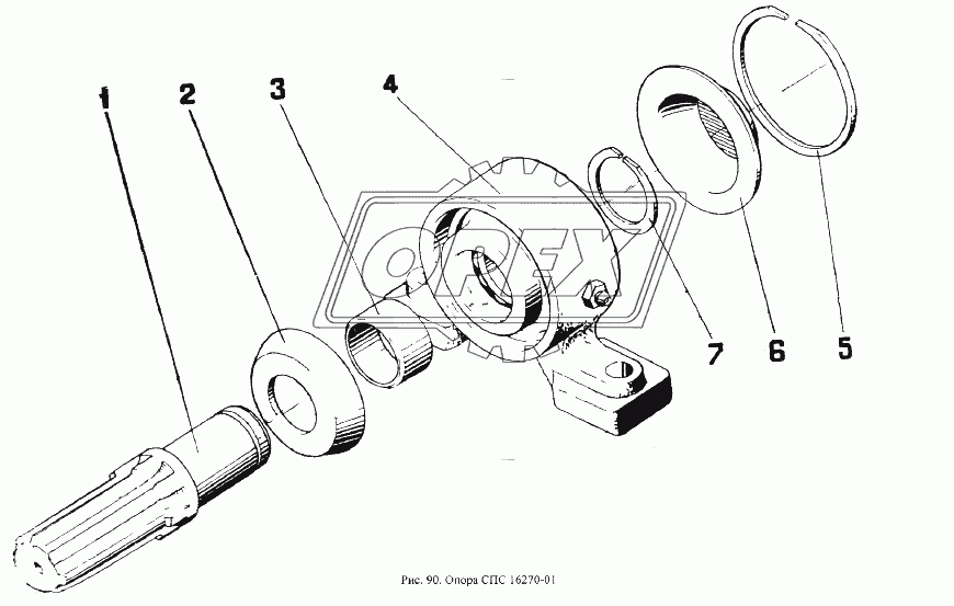 Опора СПС16270-01