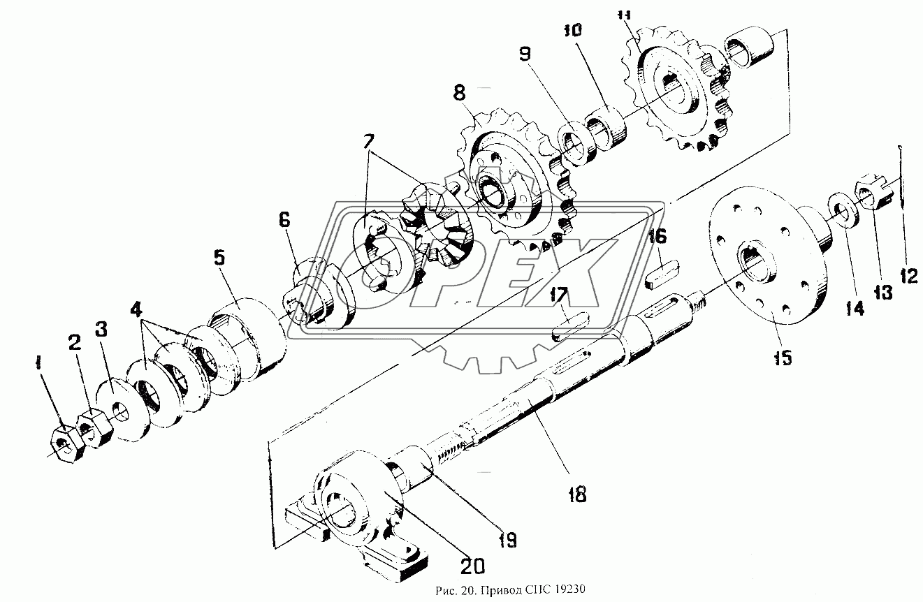 Привод СПС19230
