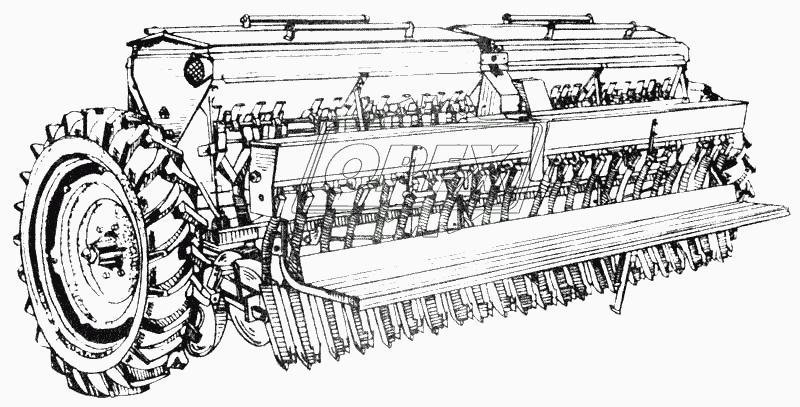 Сеялка зернотуковая СЗТ-3.6А