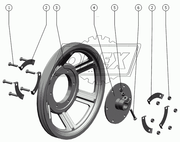 Шкив 1