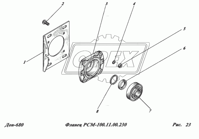 Фланец РСМ-100.11.00.230