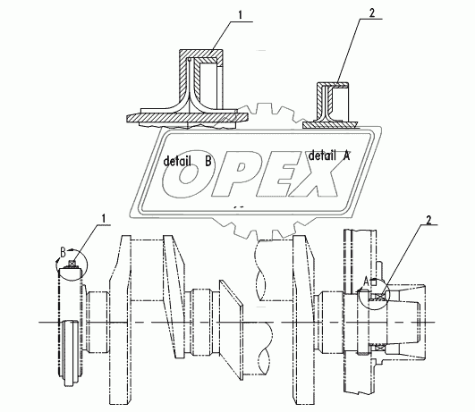 SEAL GP-CRANKSHAFT