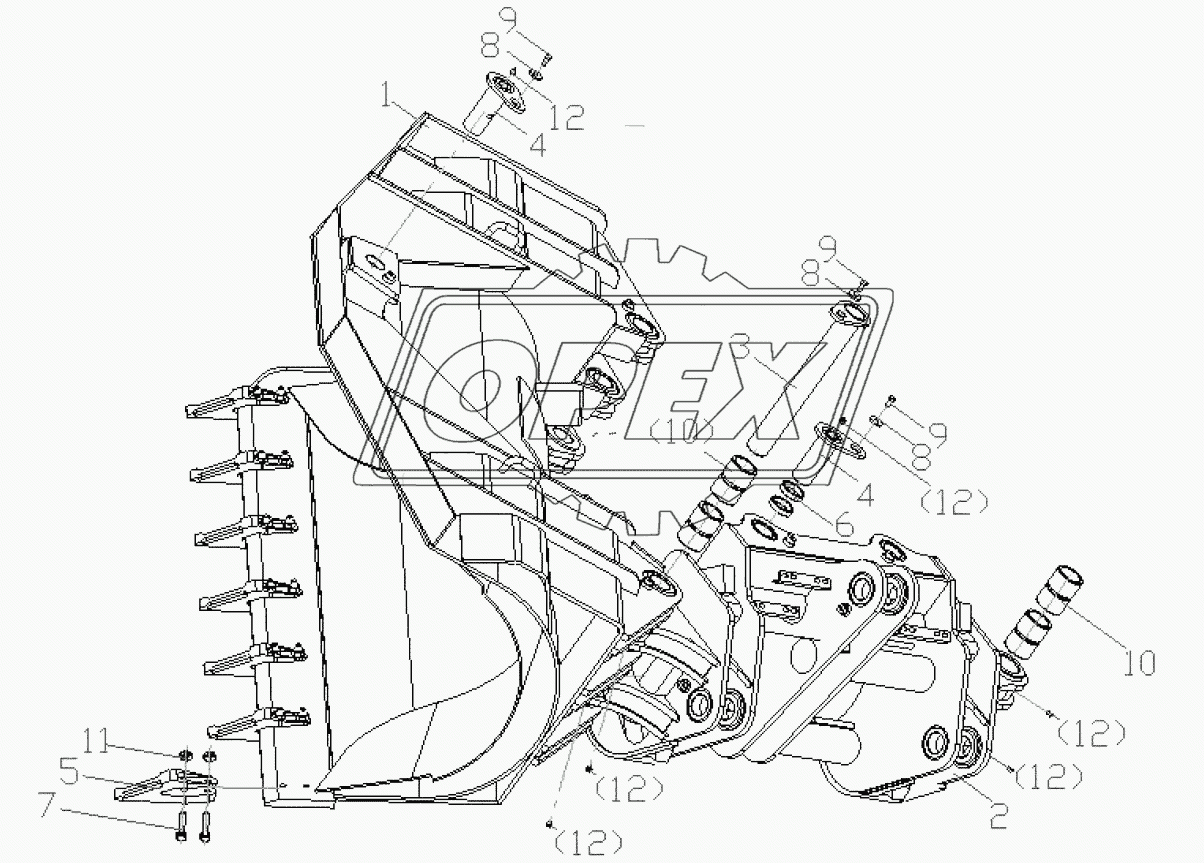 LG9330P4.1 Side dump bucket directory