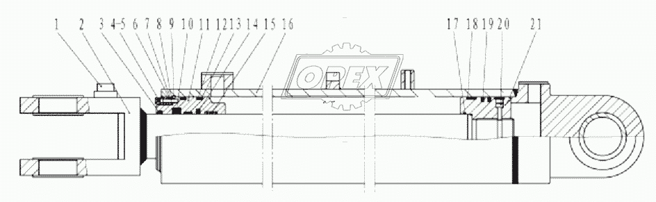 LIFT ARM CYLINDER (371368)