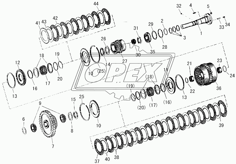 CLUTCH 151 KV+K1