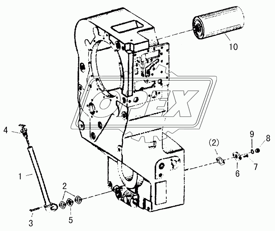 OIL PIPE, FILTER