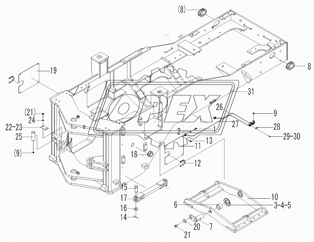 REAR FRAME