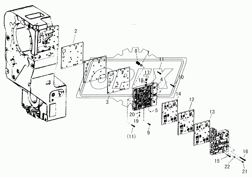 CONTROL VALVE ASSEMBLY (I)