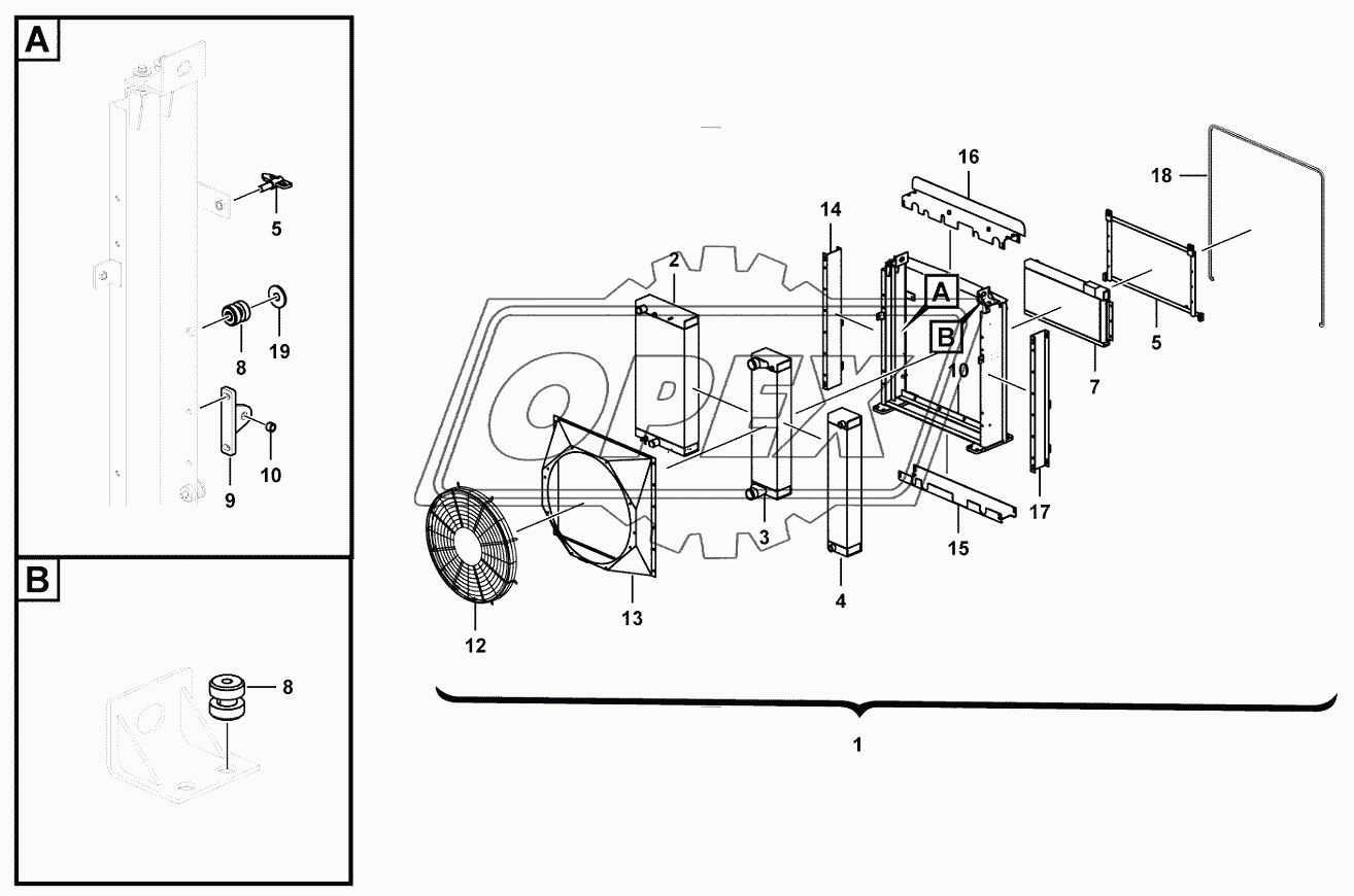 Radiator assembly